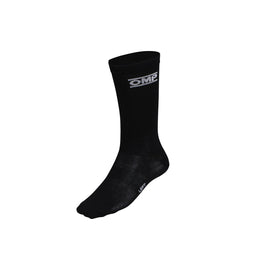 OMP RACING, INC. IE0-0776-A01-071-L OMP Racing Tecnica FIA-Approved Aramid Fiber Racing Socks, Black, Large – Part IE0-0776-A01-071-L