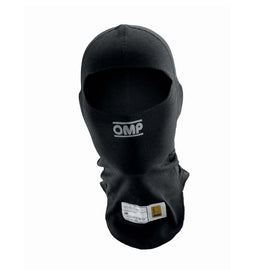 OMP RACING, INC. IE0-0794-A01-071-S Tecnica EVO Balaclava FIA8856 Black Size SM