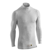 Load image into Gallery viewer, OMP RACING, INC. IE0-0803-A01-025-ML OMP Racing Tecnica EVO Long Sleeve FIA Approved Underwear Top - White, Medium/Large
