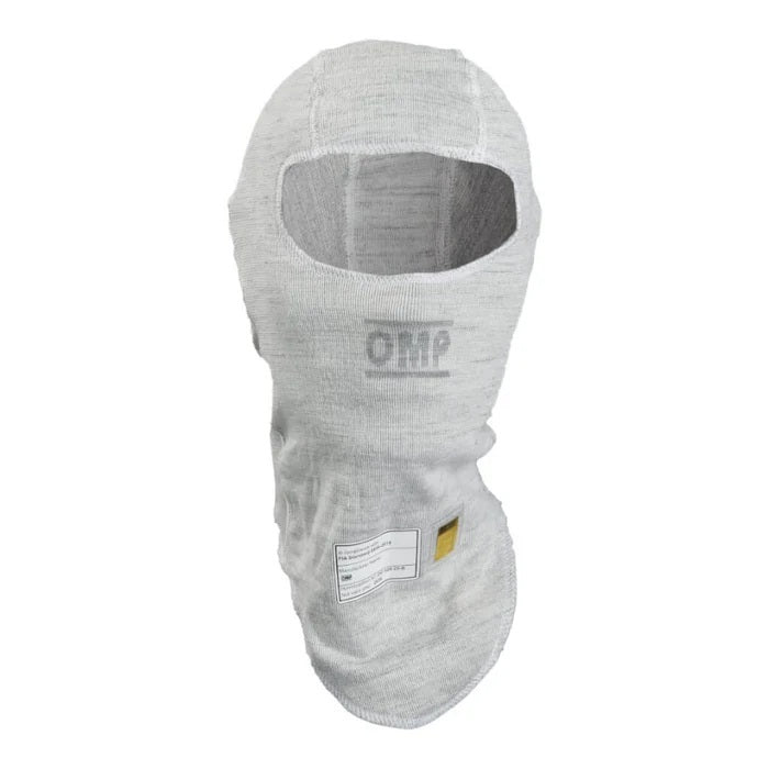 OMP RACING, INC. IE0-0805-A01-025-SM OMP Racing Tecnica EVO My2026 Balaclava FIA 8856-2018 Silver