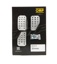 OMP RACING, INC. OA0-1000-003 3 Pedal Set Sandblasted Aluminum