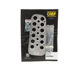 OMP RACING, INC. OA0-1867-003 Driver Left Footrest Sandblasted ALuminium