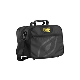 OMP RACING, INC. OB0-2978 OMP Racing Helmet Bag with Zipper Closure and Logo - Durable Nylon Storage Solution