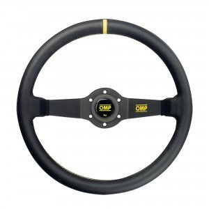 OMP RACING, INC. OD0-1950-071 Rally Steering Wheel Leather