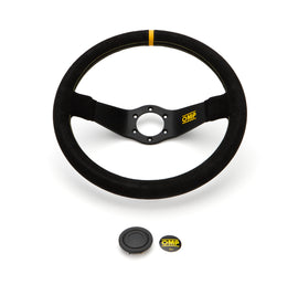 OMP RACING, INC. OD0-1951-071 Rally Steering Wheel Black