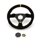 OMP RACING, INC. OD0-1975-071 Steering Wheel Trecento Black Suede Leather