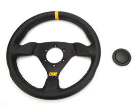 OMP RACING, INC. OD0-1979-071 WRC Steering Wheel Black Suede