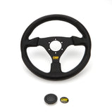 OMP RACING, INC. OD0-1981-071 Racing GP Steering Wheel 3 Spoke 330mm Black
