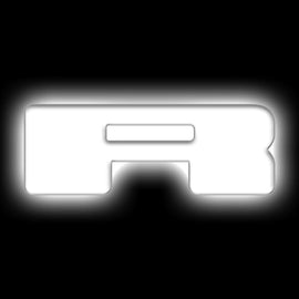 ORACLE LIGHTING 3140-R-001 Illuminated LED Letter-R