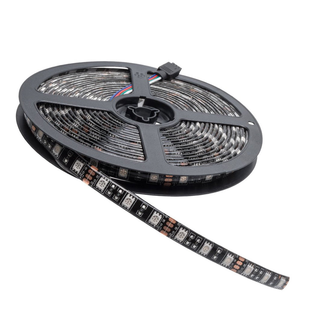 ORACLE LIGHTING 3804-005 Oracle Lighting Exterior Black Flex LED 12-inch Amber Light Strip (Part #3804-005)