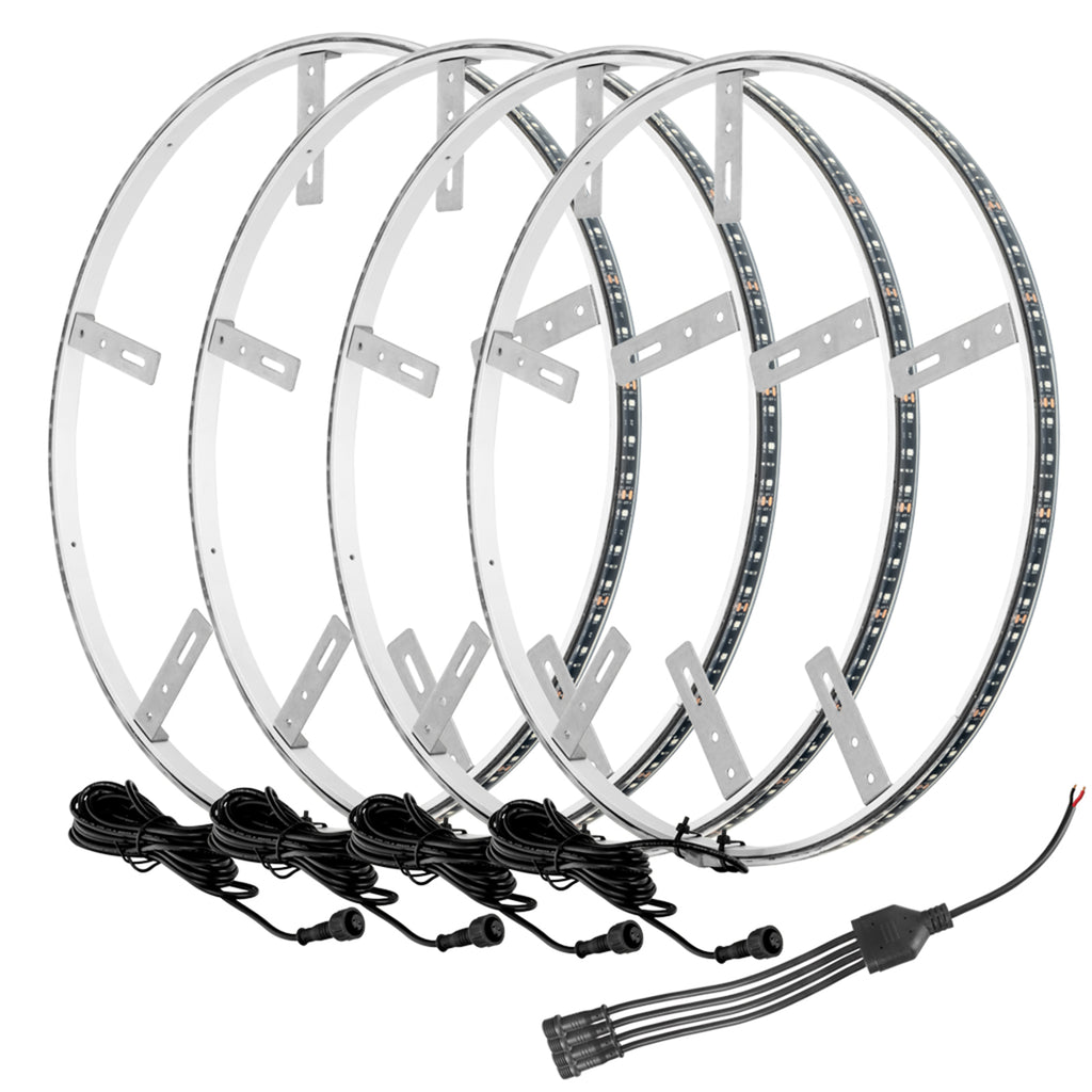 ORACLE LIGHTING 4215-332 LED Light Wheel Rings ColorSHIFT