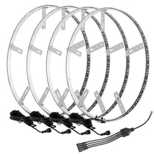 Load image into Gallery viewer, ORACLE LIGHTING 4215-332 LED Light Wheel Rings ColorSHIFT