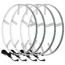 Load image into Gallery viewer, ORACLE LIGHTING 4228-001 LED Light Wheel Rings White