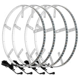 ORACLE LIGHTING 4228-001 LED Light Wheel Rings White