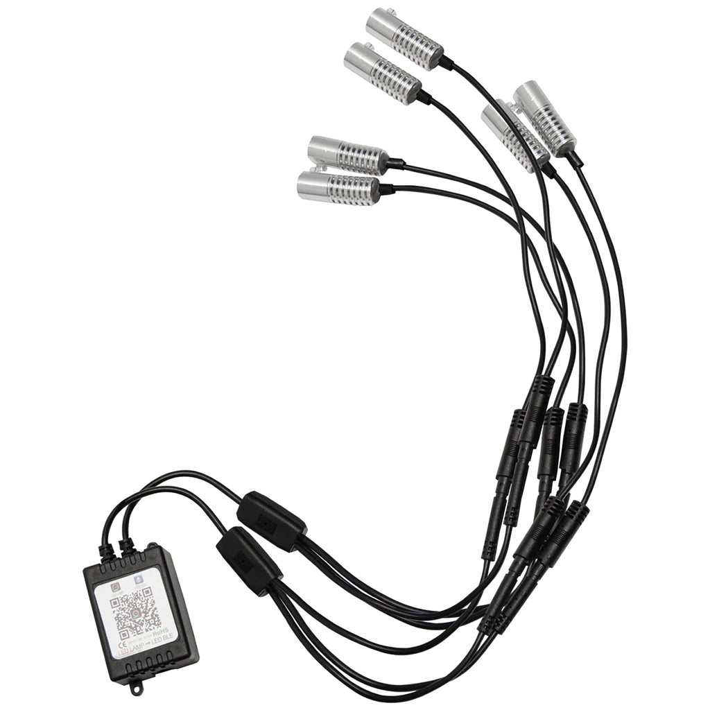 ORACLE LIGHTING 4231-333-6 Lighting LED Fiber Optic Light Head ColorShift 6