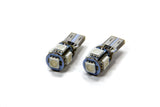 ORACLE LIGHTING 4801-003 T10 5 LED SMD Bulbs Pair Red