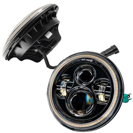 ORACLE LIGHTING 5769-123 07-18 Jeep JK LED Headli ghts w/Halo