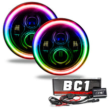 Load image into Gallery viewer, ORACLE LIGHTING 5769-335 7in LED Headlights High Powered Black Besel