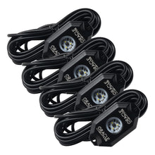 Load image into Gallery viewer, ORACLE LIGHTING 5875-001 Oracle Lighting Underbody Wheel Well Rock Light Kit - 4 White LED Lights for Universal Installation