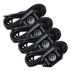 ORACLE LIGHTING 5875-001 Oracle Lighting Underbody Wheel Well Rock Light Kit - 4 White LED Lights for Universal Installation