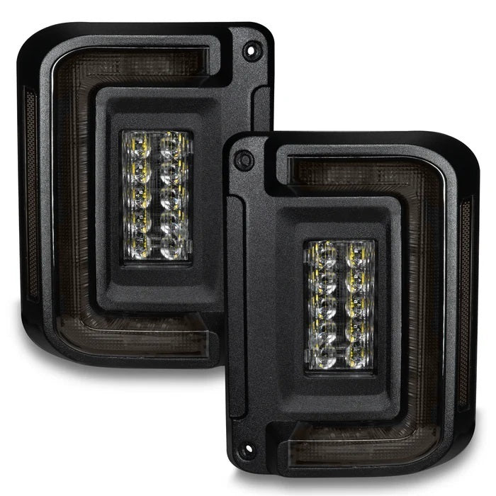 ORACLE LIGHTING 5891-504-T Oracle Lighting 07-17 Jeep Wrangler JK Low Profile LED Tail Lights (Part #5891-504-T)
