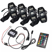 Load image into Gallery viewer, ORACLE LIGHTING 5895-339 LED Wheel Well Rock Light Kit ColorShift
