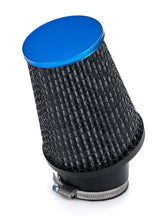 Load image into Gallery viewer, OTR FILTERS CY11000B-BA Filter Air Kart Asphalt 2.437in Inlet 4in Blue