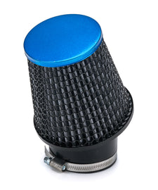 OTR FILTERS CY11001B-BA Filter Air Kart Asphalt 2.437in Inlet 5in Blue