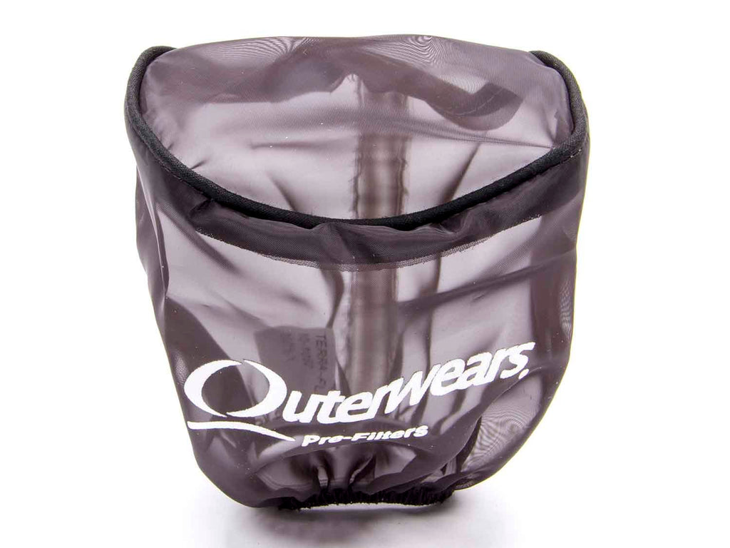 OUTERWEARS 10-1052-01 Pre-Filter Black 3.5in Dia x 4in L w/Top Black