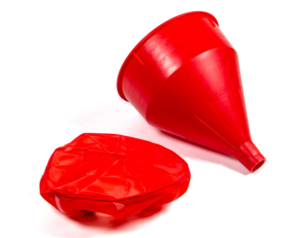 OUTERWEARS 90-1029-03 Fuel Funnel W/Pre-Filter Red