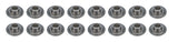 PAC RACING SPRINGS PAC-R606-16 1.400 Pacaloy Valve Spring Retainers - 10 Dg