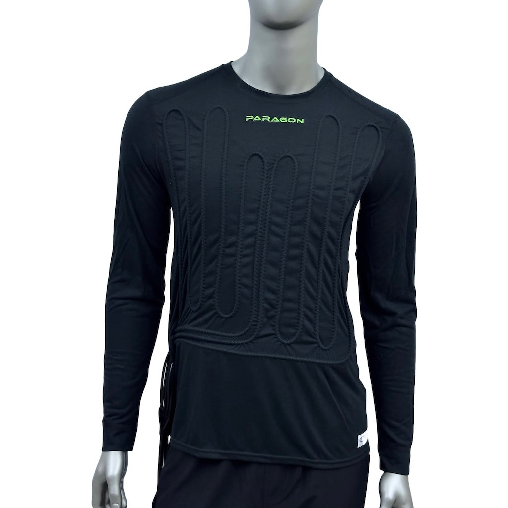 PARAGON PRO INC 41-11100 Shirt Ignite Cooling Medium Black Left Exit