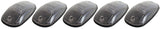 PACER PERFORMANCE 20-246C Hi-Five Cab Roof Lights Clear 5 Light Kit