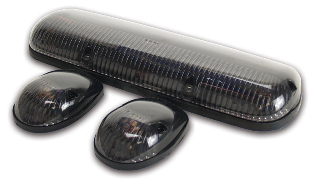 PACER PERFORMANCE 20-253S Cab Roof Lights Smoke 02-06 GM P/U LED