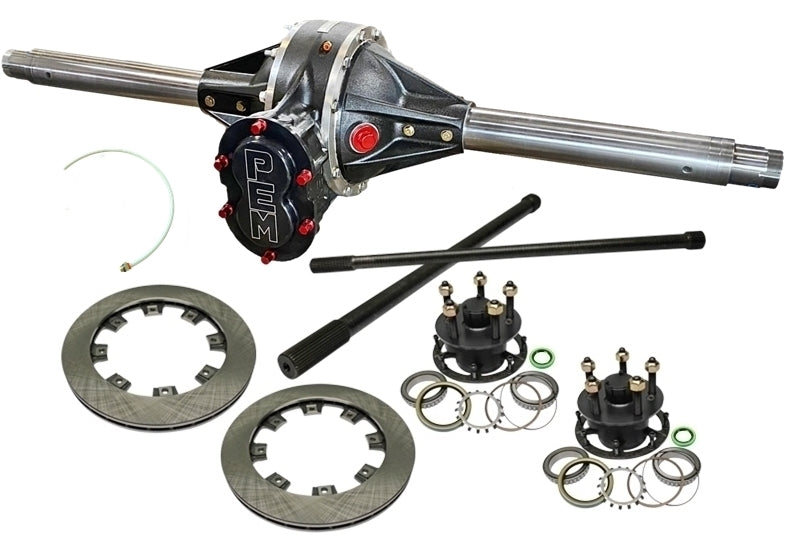 PEM PEMQCKSTGN5-411MAX-2OFF PEM Quick Change Rear Axle Assembly with 4.11 Gear Ratio and 60-Inch Width
