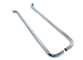 PATRIOT EXHAUST H1283 Lake Pipes - 1 Outlet  80in Long