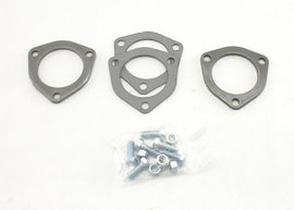 PATRIOT EXHAUST H7259 Collector Flanges - 1pr 3-Bolt 2-1/2in Dia.