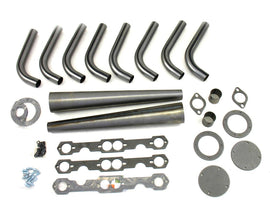 PATRIOT EXHAUST H8001 SBC Lakester Weld-Up Kit 1-5/8in- 3-1/2in