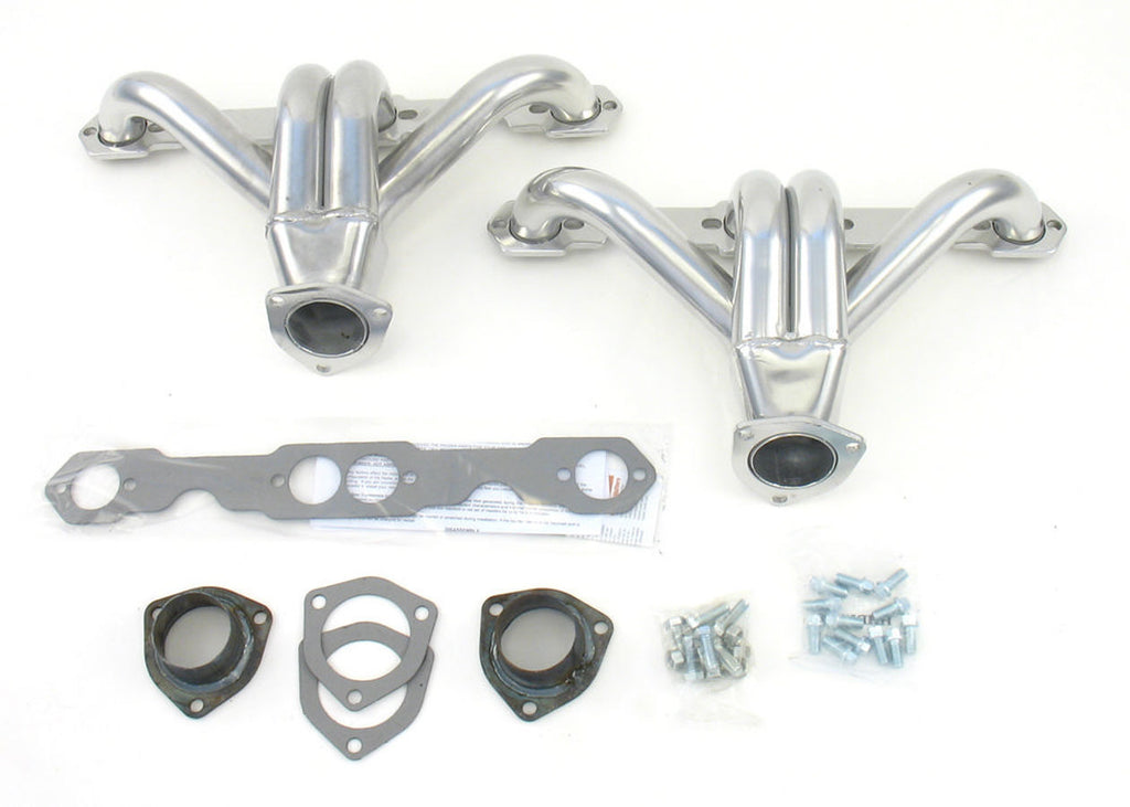 PATRIOT EXHAUST H8027-1 Coated Headers - SBC Tight Tuck