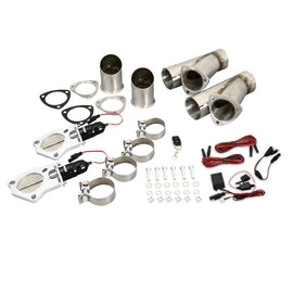 PATRIOT EXHAUST PEC300K 3.0 Electric Cutout Dual System w/Remote