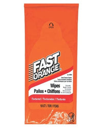 PERMATEX 25052 Fast Orange Wipes 10 Count