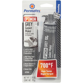 PERMATEX 27036 Optimum Grey RTV 3 Oz. Silicone
