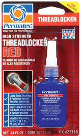 PERMATEX 27110 Threadlocker Red High Strengh 10ml.