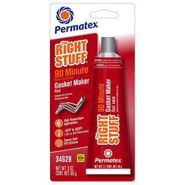 PERMATEX 34628 Right Stuff 90 Minute Red 3oz Tube