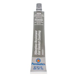PERMATEX 80013 Permatex Grey Cut Gasket Coating 2 oz Tube - Vibration Resistant Sealant for Automotive and Machinery Applications