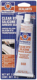 PERMATEX 80050 Clear Silicone