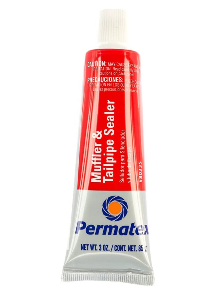 PERMATEX 80335 Permatex Muffler Sealer 80335 - High Temperature Exhaust Leak Repair 3 oz Tube