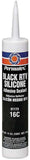 PERMATEX 81173 Permatex 81173 Black Silicone Adhesive Sealant - 11 oz Cartridge