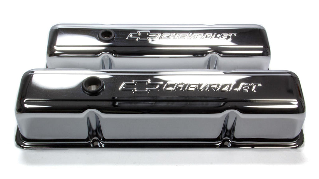 PROFORM 141-101 SBC Chrome Bowtie V/C's - Tall w/o Baffle