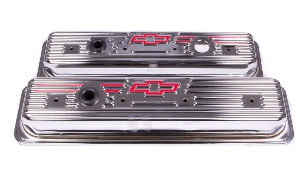 PROFORM 141-107 SBC Chrome Center Bolt V/C's - Short w/Baffle